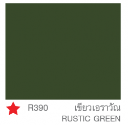 สีน้ำอเนกประสงค์ TOA ROOF PAINT #R390 <br> (1กล.) สีเขียวเอราวัณ