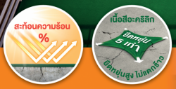 TOA 201 ROOFSEAL อะคริลิคทากันซึม ดาดฟ้า หลังคา <br> (1kg./กป.) สีเทา - Image 4