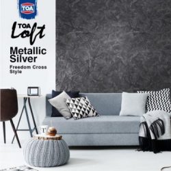 TOA LOFT METALLIC SILVER #M444 <br> (9kg./ถัง) สีเงิน - Image 2