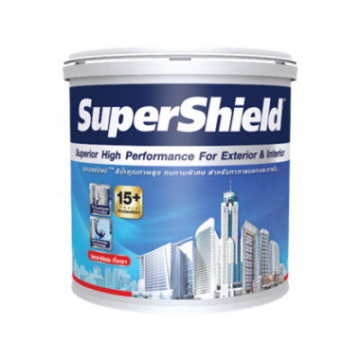 สีเบส ซุปเปอร์ชิลด์ ภายนอก ฟิล์มสีกึ่งเงา <br> เบส A (1/4กล.)