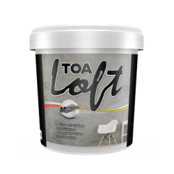 TOA LOFT METALLIC SILVER #M444 <br> (9kg./ถัง) สีเงิน