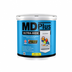 สีรองพื้นปูนใหม่/เก่า MD Plus อัลตร้า ไฮด์ #0000 <br> (1กล.)