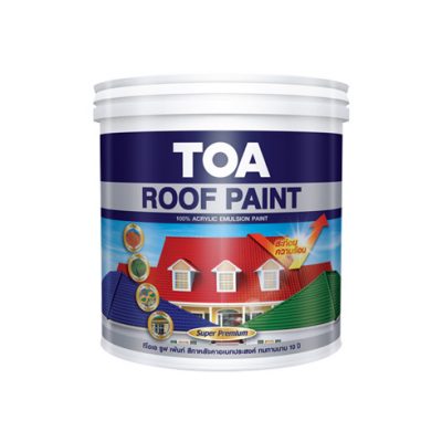 สีน้ำอเนกประสงค์ TOA ROOF PAINT #R600 <br> (1กล.) แม่สีส้มสด