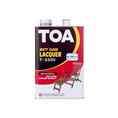 TOA แลกเกอร์ ฟิล์มสีด้าน #T-5500 <br> (1/4กล.)