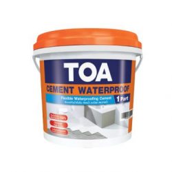 TOA FLOORSEAL ซีเมนต์ทากันซึมชนิดยืดหยุ่น <br> (4kg./กล.) สีซีเมนต์