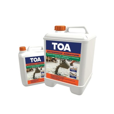 TOA 211 น้ำยากันซึม คอนกรีตพลัส <br> (5ลิตร/กล.)