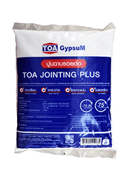 TOA GypsuM PLUS <br> (1kg./ถุง) ปูนฉาบรอยต่อ