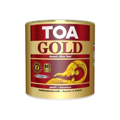 สีทองคำ TOA GOLD #GW919 <br> (1/2PT.) สูตรน้ำ