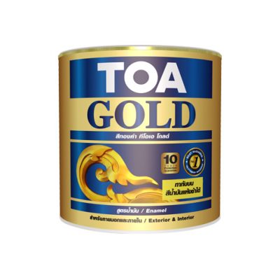 สีทองคำ TOA GOLD #GE505 <br> (1/2PT.) สูตรน้ำมัน