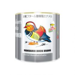 สีรองพื้นเหล็กกันสนิม เป็ดหงส์ <br> (1/4กล.) สีเทา