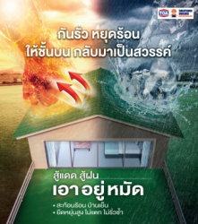 TOA 201 ROOFSEAL อะคริลิคทากันซึม ดาดฟ้า หลังคา <br> (1kg./กป.) สีเทา - Image 5