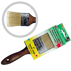 แปรงทาสี INDY <br> (ขนาด 3″) สำหรับสีน้ำและสีน้ำมัน