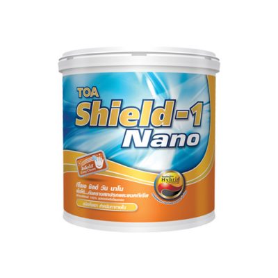 สีเบส TOA Nano ภายใน ฟิล์มสีกึ่งเงา <br> เบส A (1กล.)