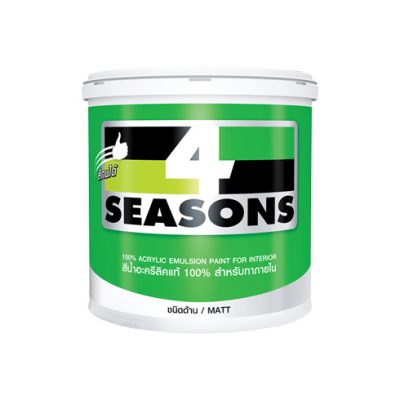 สีเบส 4SEASON ภายใน ฟิล์มสีด้าน <br> เบส A (1/4กล.)